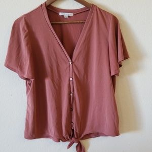 5/15$ Soft mauve top